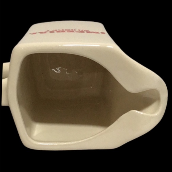 Vintage Imperial Whiskey Pitcher, Off White Jug, Kingwood USA, 6”‎ Tall - Picture 5 of 6